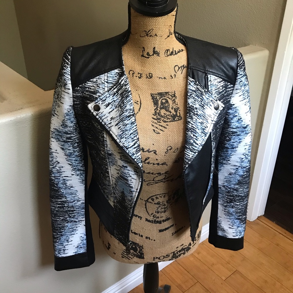 BCBG Maxazria ‘Jimmy Moto Jacket’
